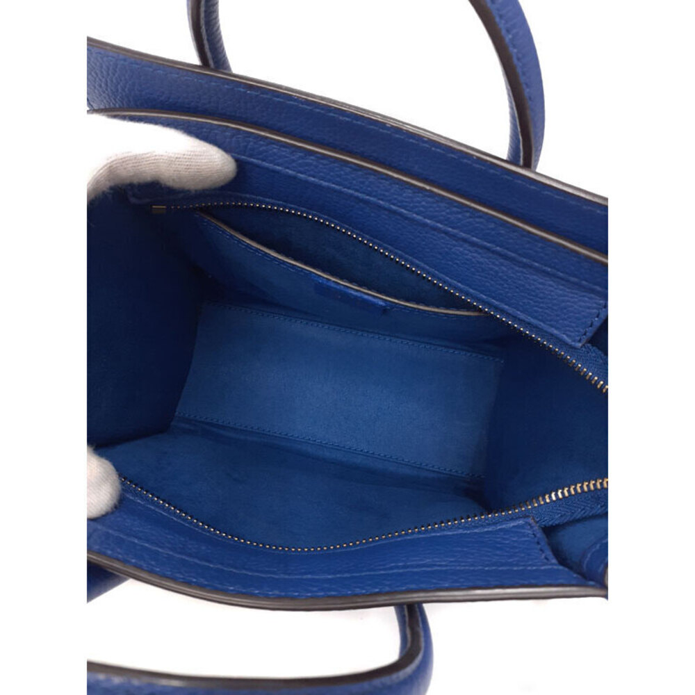 Celine Shopper Leather Shoulder Bag - Picture 3 of 9